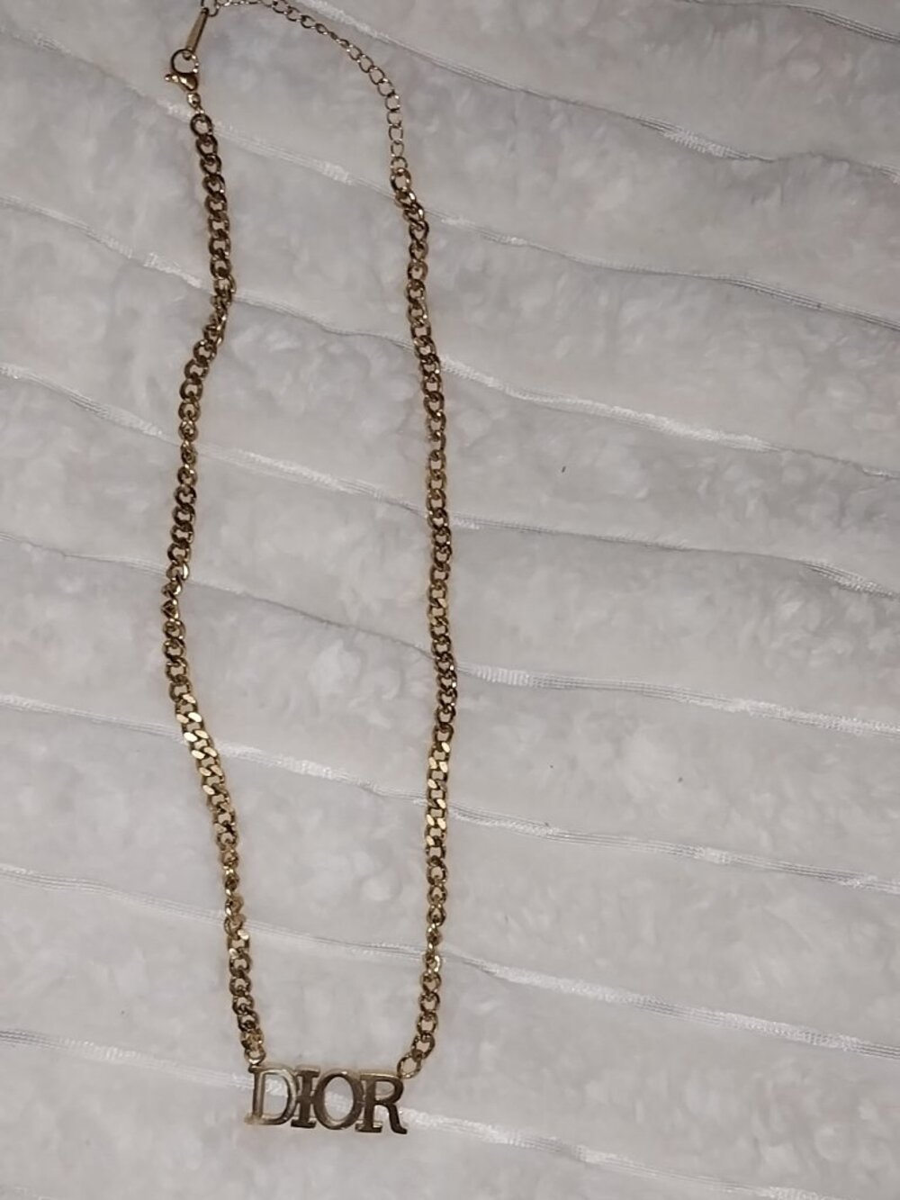 Dior Gold necklace